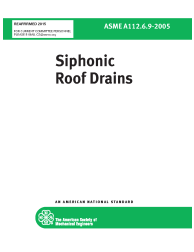 ASME A112.6.9-2005 (R2019)