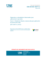 UNE-EN ISO 18473-2:2020