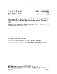 NBN EN 26591-2:1993