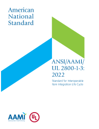 ANSI/AAMI/UL 2800-1-3:2022