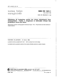 NBN EN 1621-1:1998
