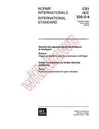IEC 60335-2-4:1993