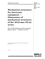 BS EN 60297-5-100:2001