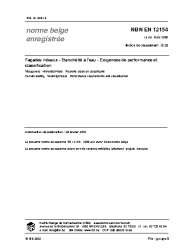NBN EN 12154:2000