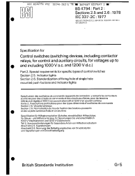 BS 4794-2 Sections 2.5 and 2.6:1978