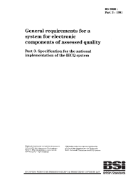 BS 9000-3:1991
