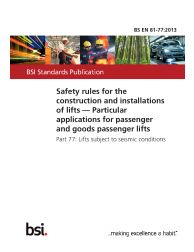 BS EN 81-77:2013