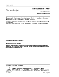 NBN EN 1991-1-6 ANB:2010