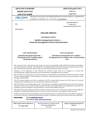 ASD-STAN prEN 9103 P3:2022