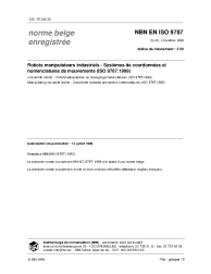 NBN EN ISO 9787:1999