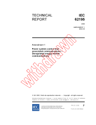 IEC TR 62195:2000/AMD1:2002