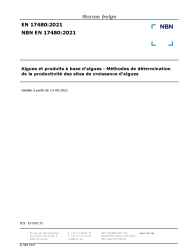 NBN EN 17480:2021