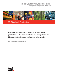 PD CEN/CLC ISO/IEC/TS 23532-2:2024