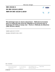 NBN EN ISO 15216-2:2019