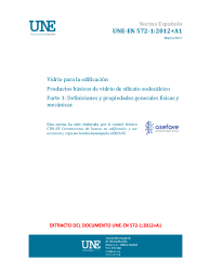 UNE-EN 572-1:2012+A1:2017