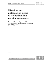 DD IEC/TS 61334-5-3:2001