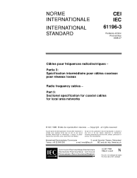 IEC 61196-3:1998