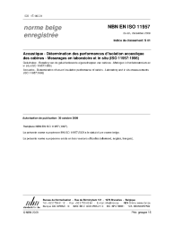 NBN EN ISO 11957:2009