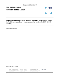 NBN ISO 21812-1:2020
