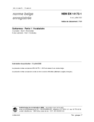 NBN EN 14175-1:2003