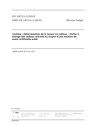 NBN EN 16711-2:2015