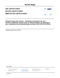 NBN EN ISO 22074-6:2024