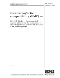 PD IEC/TR 61000-3-6:2008