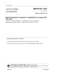 NBN EN ISO 15001:2004