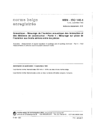 NBN ISO 140-4:1992