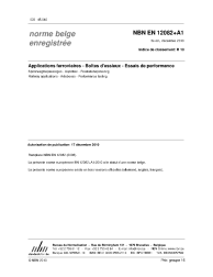 NBN EN 12082+A1:2010