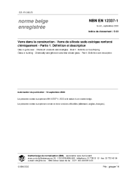 NBN EN 12337-1:2000