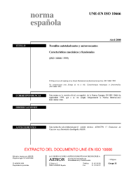 UNE-EN ISO 10666:2000 (R2009)