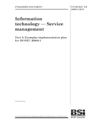 PD ISO/IEC TR 20000-5:2010