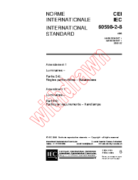IEC 60598-2-8:1996/AMD1:2000