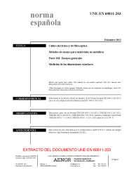 UNE-EN 60811-203:2012