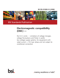 BS EN 61000-3-3:2008