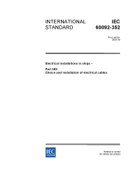 IEC 60092-352:2005