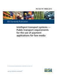 PD ISO/TR 14806:2013