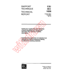 IEC TR 61026:1991