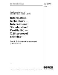 BS ISO/IEC ISP 10614-1:1995