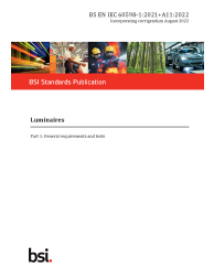BS EN IEC 60598-1:2021+A11:2022