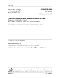 NBN EN 1906:2012