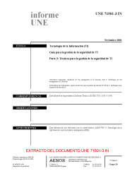 UNE 71501-3:2001 IN