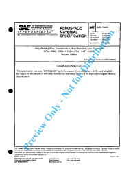 SAE AMS 5806C:2001-05-01
