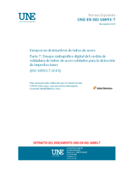 UNE-EN ISO 10893-7:2019