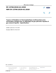 NBN EN 13766:2018+A1:2020