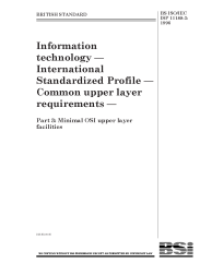 BS ISO/IEC ISP 11188-3:1996