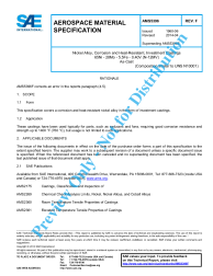 SAE AMS 5396F:2019-07-30