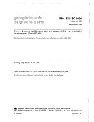 NBN EN ISO 9626:1995