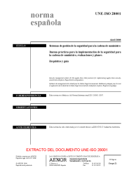 UNE-ISO 28001:2008 (R2021)